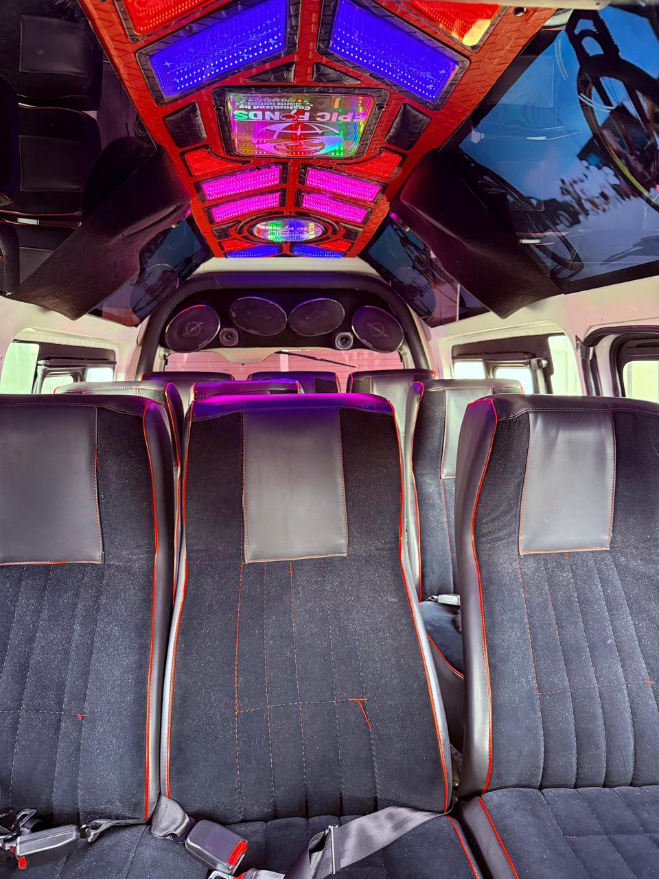 14 Seater Vans (CHAUFFFEURED)